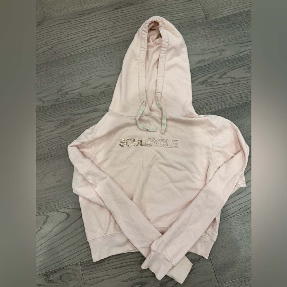SoulCycle Pink Sweatshirt Hoodie